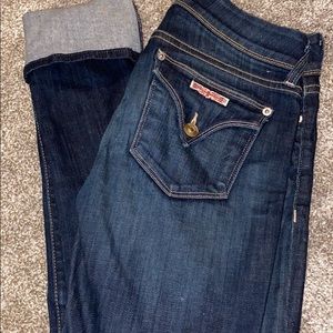 Hudson bootcut and skinny jeans